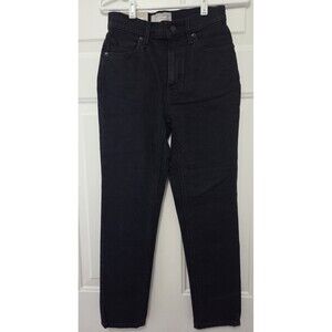 Everlane The Original Cheeky Jean 25 Crop Black Coal Size 25 NWT